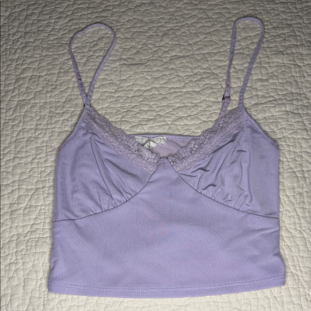 Full Tilt Purple Lace Cami